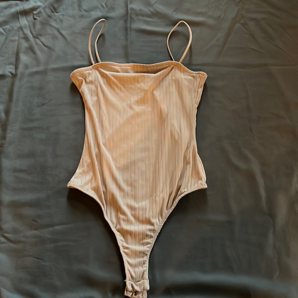 Nude rue21 bodysuit